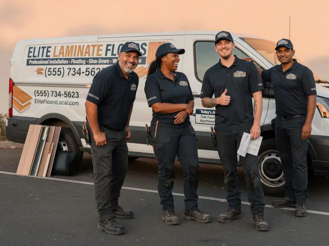 Laminate flooring installation company in Lake Park, MN